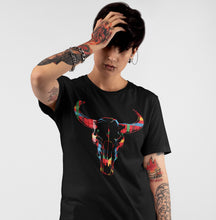 Load image into Gallery viewer, Tartan Bull Skull